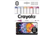Kreativt Legetøj - Crayola Art Markers 8 Pcs Color Sunset Glow - 58-6806
