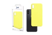 Mobil - Covers & Cases - 3mk Matt Case for iPhone X / XS - Yellow - 5903108327121
