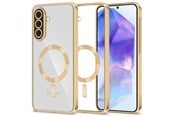 Mobil - Covers & Cases - Tech-Protect MagFlex MagSafe Case for Samsung Galaxy A57 5G - Clear Gold - 5906302392087