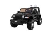 Løbecykler, Gåbiler & Scootere - Jeep Wrangler Rubicon Ride-On Car 4x12V - Black - 6950240