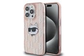 Mobil - Covers & Cases - Karl Lagerfeld IML Choupette Head & Monogram case for iPhone 13 Pro Max - pink - 3666339286095