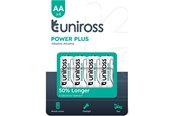 Batteri - UNiROSS Multipakke Power Plus Alkaline AA (40 Pack) - Multi-AA