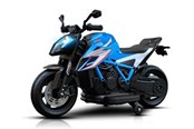 Løbecykler, Gåbiler & Scootere - KTM X12 MC Ride-On Motorcycle 2x12V - Blue - 6951495