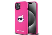Mobil - Covers & Cases - Karl Lagerfeld Silicone Choupette Head MagSafe Case for iPhone 15 Plus / 14 Plus - Pink - 3666339257415