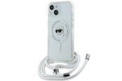 Mobil - Covers & Cases - Karl Lagerfeld Crossbody IML Karl Head MagSafe case for iPhone 15 / 14 / 13 - transparent - 3666339286989
