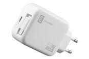 Mobil - Adaptere & Opladere - CELLULAR line power adapter - retractable - 24 pin USB-C (female) 24 pin USB-C (male) - 65 Watt - ACHROLLUSBCGAN65WW