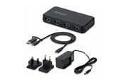USB hub - StarTech.com Startech - hub - 4 ports USB hub - USB 3.2 - 4 ports - Sort - ST4300USB3V2-UE