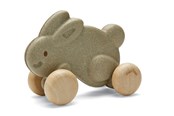 Babylegetøj - PLANTOYS Push along bunny - grey - PT-5733