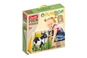 Babylegetøj - Quercetti PlayBio Four Wooden Puzzles: Farm Animals - QU-80712