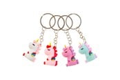 Legetøj - Duckiez Sitting Unicorn Keychain - 9933