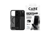 Mobil - Covers & Cases - CARE by PanzerGlass Kickstand Case Smokey w. Black MagSafe Apple iPhone 18 Pro | 17 Pro - CR23365