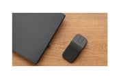 Mus - Logitech Mobi Fold for Business - mouse - Bluetooth 5.0 LE 2.4 GHz - graphite - Mus - Optisk - 4 knapper - Sort - 910-007605