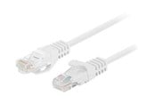 Netværkskabel - Lanberg patch cable - 2 m - white RAL 9010 - Hvid - PCU6-20CC-0200-W