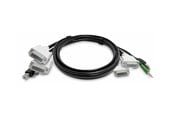 KVM-kabel - StarTech.com StarTech - keyboard / video / mouse (KVM) cable - TAA Compliant - 3 m - SK2DVMMKVM10-TAA