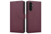 Mobil - Covers & Cases - Tech-Protect Wallet Case for Samsung Galaxy A27 5G - Burgundy - 5906302392582