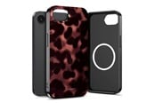 Mobil - Covers & Cases - Tech-Protect Lamano MagSafe Case for iPhone 16e / 17e - Black & Brown - 5906302392636