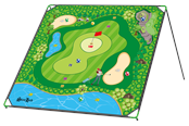 Udendørsleg - Stanlord Golf set - 6951537