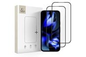 Mobil - Covers & Cases - Tech-Protect Glass Fit+ 2-Pack Tempered Glass for Google Pixel 9A / 10A - Black - 5906302392827