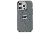 Mobil - Covers & Cases - Karl Lagerfeld KLHMP15XHLSCHK iPhone 15 Pro Max 6.7" black/black hardcase IML Metal Choupette Head MagSafe - 3666339284633