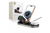 Mobil - Adaptere & Opladere - Tech-Protect A51 MagSafe 3in1 25W QI2.2 Wireless Charger - Black - 5906302392988