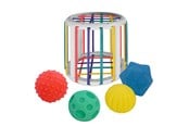 Babylegetøj - Edushape Cylinder m/4 sansebolde - 19021