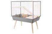 Kanin & gnaver - Zolux Neo Muki H58 grey - cage for rodents - 3336020056213