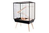 Kanin & gnaver - Zolux Cage Neo Cozy Large Rodents H80 black color - 3336022056204