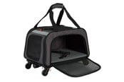 Hunde - Zolux Nomad – wheeled pet carrier for dogs and cats – 47×32×27 cm - 3336024030776