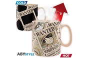 Merchandise - ABYstyle - One Piece - Wanted Heat Change Mug - Krus - ABYMUGA444