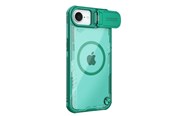 Mobil - Covers & Cases - Nillkin Iceblade Prop Magnetic Case with Camera Cover and Stand for iPhone 16e / 17e - Green - 6902048296374