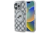 Mobil - Covers & Cases - Karl Lagerfeld IML Monogram Karl & Choupette Head MagSafe iPhone 16 Pro Case - Clear - 3666339318505