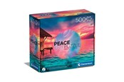 Puslespil - Clementoni Puzzle Peace Collection Living the Present 500 pieces Floor - 35120