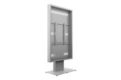 Vægbeslag, AV-Beslag & AV-Møbler - Multibrackets M Pro Series stand - kiosk style - for LCD display / touchscreen - enclosure - white - Maks 100 kg - Maks størrelse 86" - 7340234812387