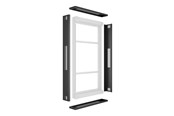 Vægbeslag, AV-Beslag & AV-Møbler - Multibrackets M mounting kit - for digital signage display - frame 100% anti-corrosion anti-theft - black - Maks 63 kg - Maks størrelse 49" - 7340234812936