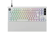Tastatur - Logitech G PRO X 2 Rapid - Gaming Tastatur - Uden Numpad - Nordisk - Hvid - 920-014095