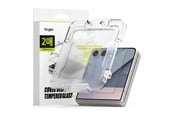 Mobil - Beskyttelsesglas - Ringke Cover Display Easy Slide 2-pack Tempered Glass for Samsung Galaxy Z Flip 7 - Clear - 8800293855903