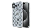 Mobil - Covers & Cases - Karl Lagerfeld IML Monogram Karl & Choupette Head MagSafe Case for iPhone 15 Pro Max - Clear - 3666339285333