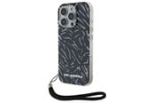 Mobil - Covers & Cases - Karl Lagerfeld Zebra With Cord iPhone 16 Pro Case - Purple - 3666339320348