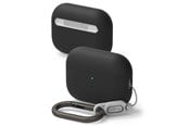 Mobil - Covers & Cases - Ringke Silicone Case for AirPods Pro 3 - Black - 8800293859406
