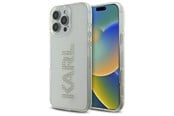 Mobil - Covers & Cases - Karl Lagerfeld KLHCP16XHKLSTDCT iPhone 16 Pro Max 6.9" Clear Hard Case IML Rhinestones Logo - 3666339356675