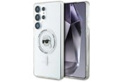 Mobil - Covers & Cases - Karl Lagerfeld Button Karl Head Printed Logo MagSafe Samsung Galaxy S25 Ultra white - 3666339450021