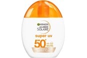 Kropspleje - Garnier Ambre Solaire Super SPF50 UV Refreshing Water Fluid 40ml - 3600542657990