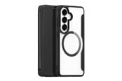 Mobil - Covers & Cases - Dux Ducis Skin X Pro Wallet Case Compatible with MagSafe for Samsung Galaxy S26+ - Black - 6978943385314