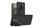 Mobil - Covers & Cases - Nillkin CarboProp Magnetic Case with Camera Cover and Stand MagSafe Compatible for Samsung S26 Ultra - Black - 6902048307537