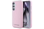 Mobil - Covers & Cases - Karl Lagerfeld Saffiano Full Wrapped Elongated Metal Logo MagSafe Case for Samsung Galaxy S25+ - Pink - 3666339450274