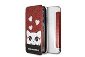Mobil - Covers & Cases - Karl Lagerfeld Valentine iPhone X/XS Case - Red - 3700740413654