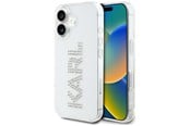 Mobil - Covers & Cases - Karl Lagerfeld IML Rhinestones Logo iPhone 16 Case - Transparent - 3666339356644