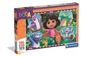 Puslespil - Clementoni Puslespil Maxi Dora The Explorer -2- 2025 104 brikker Floor - 25077