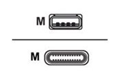 USB kabel - Zebra - USB-C cable - USB to USB-C - CBL-MPM-USB1-01