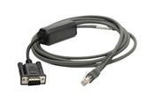 Parallel / Seriel kabel - Zebra - serial cable - DB-9 - 2.13 m - CBA-R10-S07ZBR